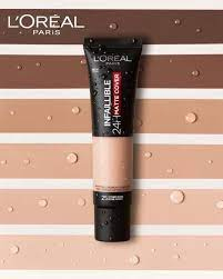 LOREAL MATTE COVER كريم اساس
